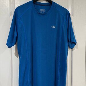 Men's Outdoor Research Echo T-Shirt, Size XL - Blue